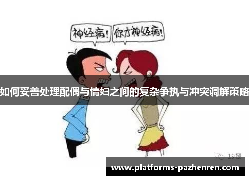 如何妥善处理配偶与情妇之间的复杂争执与冲突调解策略