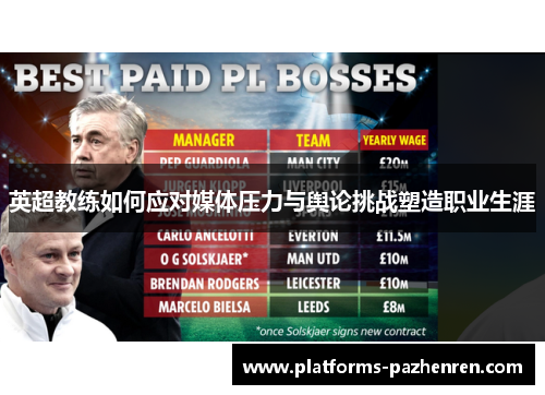 英超教练如何应对媒体压力与舆论挑战塑造职业生涯 英超教练如何应对媒体压力与舆论挑战塑造职业生涯
