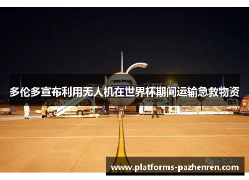 多伦多宣布利用无人机在世界杯期间运输急救物资 多伦多宣布利用无人机在世界杯期间运输急救物资